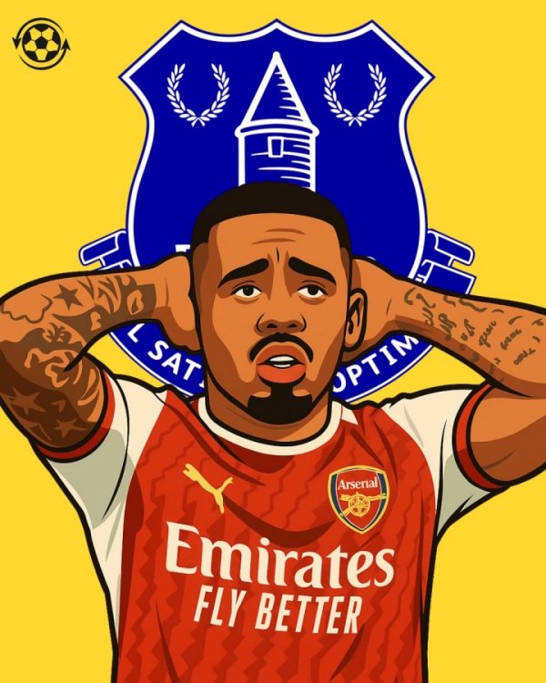 周薪26.5万!英媒:阿森纳已决定3000万镑甩卖热苏斯,埃弗顿有意